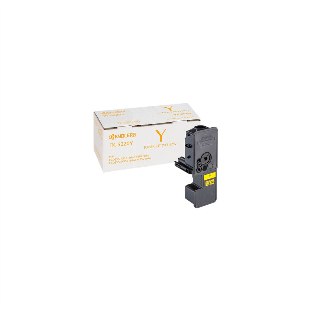 Toner kyocera tk-5220y original amarillo 1 pieza 1t02r9anl1