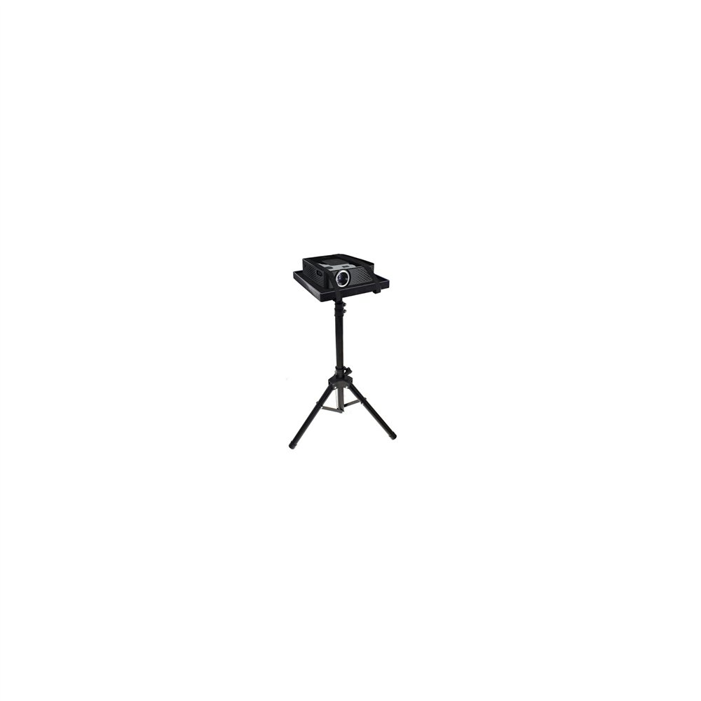 phoenix mesa trí­pode para videoproyector y ordenador portátil altura máxima 1.5m acero negro phproyectortripod