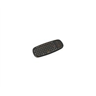 Mini teclado phoenix bluekey presenter bluetooth mini receptor usb con touchpad y puntero laser negro PHBLUKEYPRESENTER
