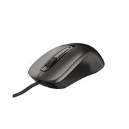 Raton trust carve usb tipo a optico 1200 dpi ambidextro 23733