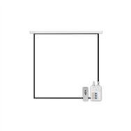 pantalla electrica videoproyector phoenix pared y techo 135p 2.4mx2.4m posicion ajustable carcasa blanca tela super resistente p