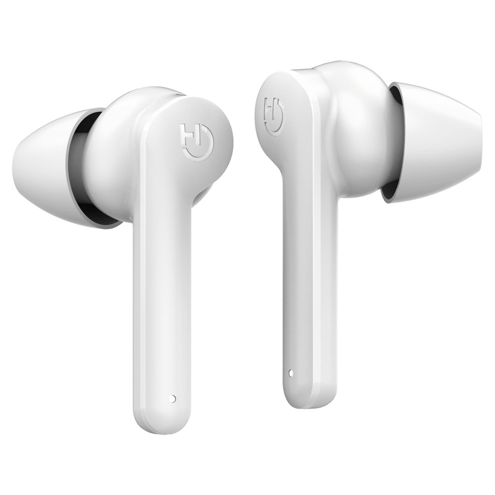 Auriculares bluetooth hiditec vesta bt5.0 tws ipx5 drivers 6mm estuche de carga 500mah modo gaming blanco int010006