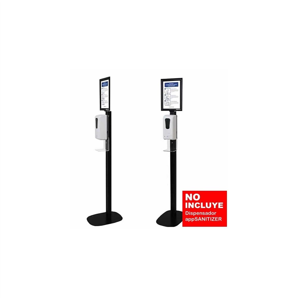 Approx appstsanitizer02 soporte para dispensador appsanitizer covid