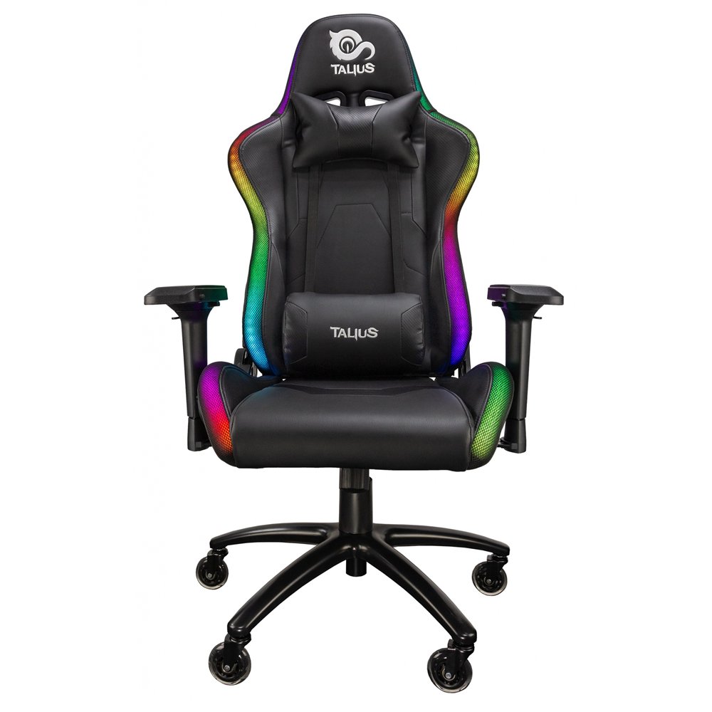 Talius silla  gaming camaleon led rgb negro