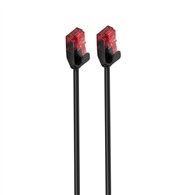 Latiguillo de red ewent cat6 u/utp slim networking 3m negro im1047