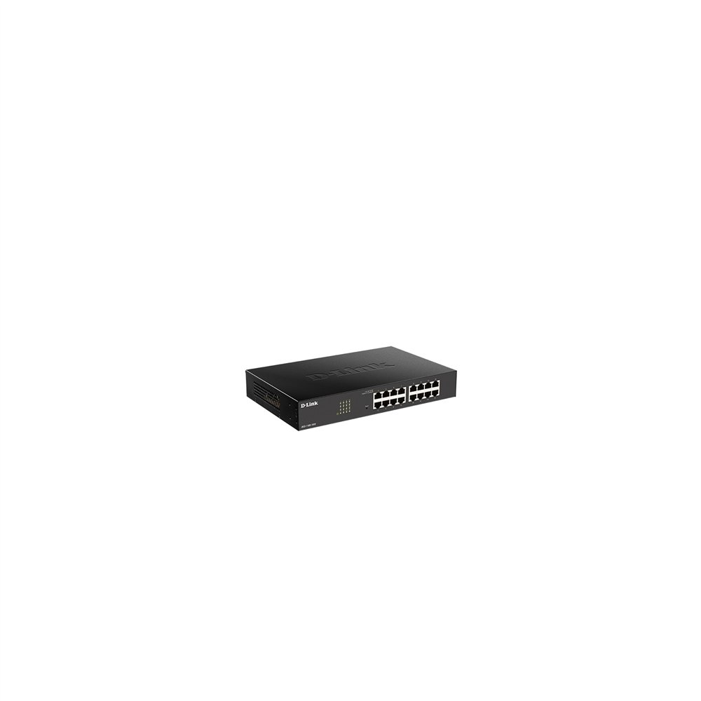 Switch d-link gestionado gigabit ethernet 10/100/1000 16 puertos negro dgs-1100-16v2