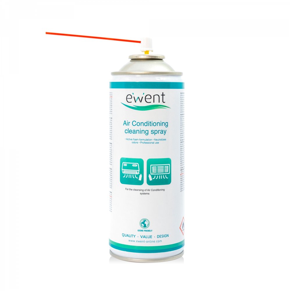 ewent spray de limpieza de aire acondicionado ew5619