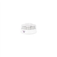 yogurtera orbegozo yu 2350 15w capacidad para 7 yogures tapa transparente interruptor encendido apagado blanco 17621