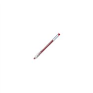 Boligrafo tina en gel pilot diametro bola 0.5mm cuerpo transparente rojo ng1r