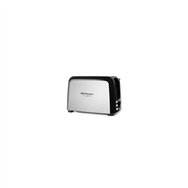 Tostador de pan orbegozo to 3060 750w 2 ranuras 7 niveles tostado carcasa aero inoxidable negro plata 17620