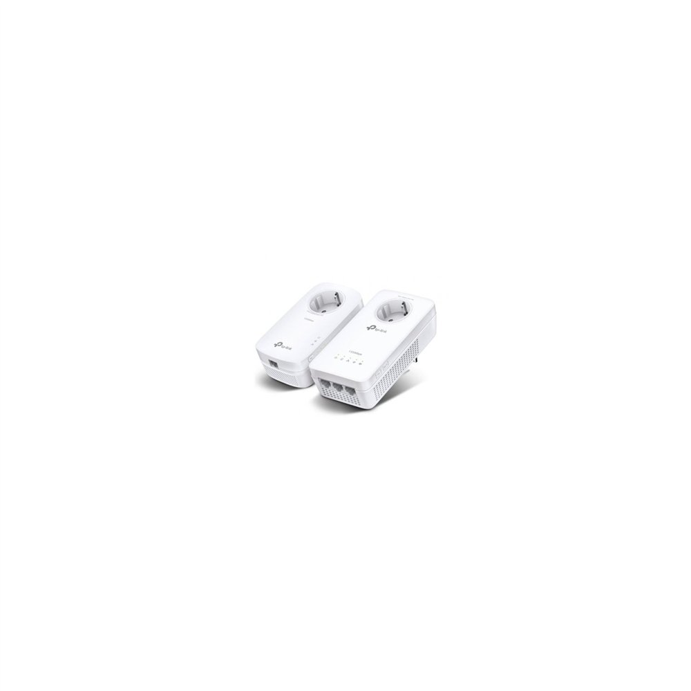 kit adaptador plc tp-link 1300 mbit/s ethernet 2 piezas blanco tl-wpa8631p kit