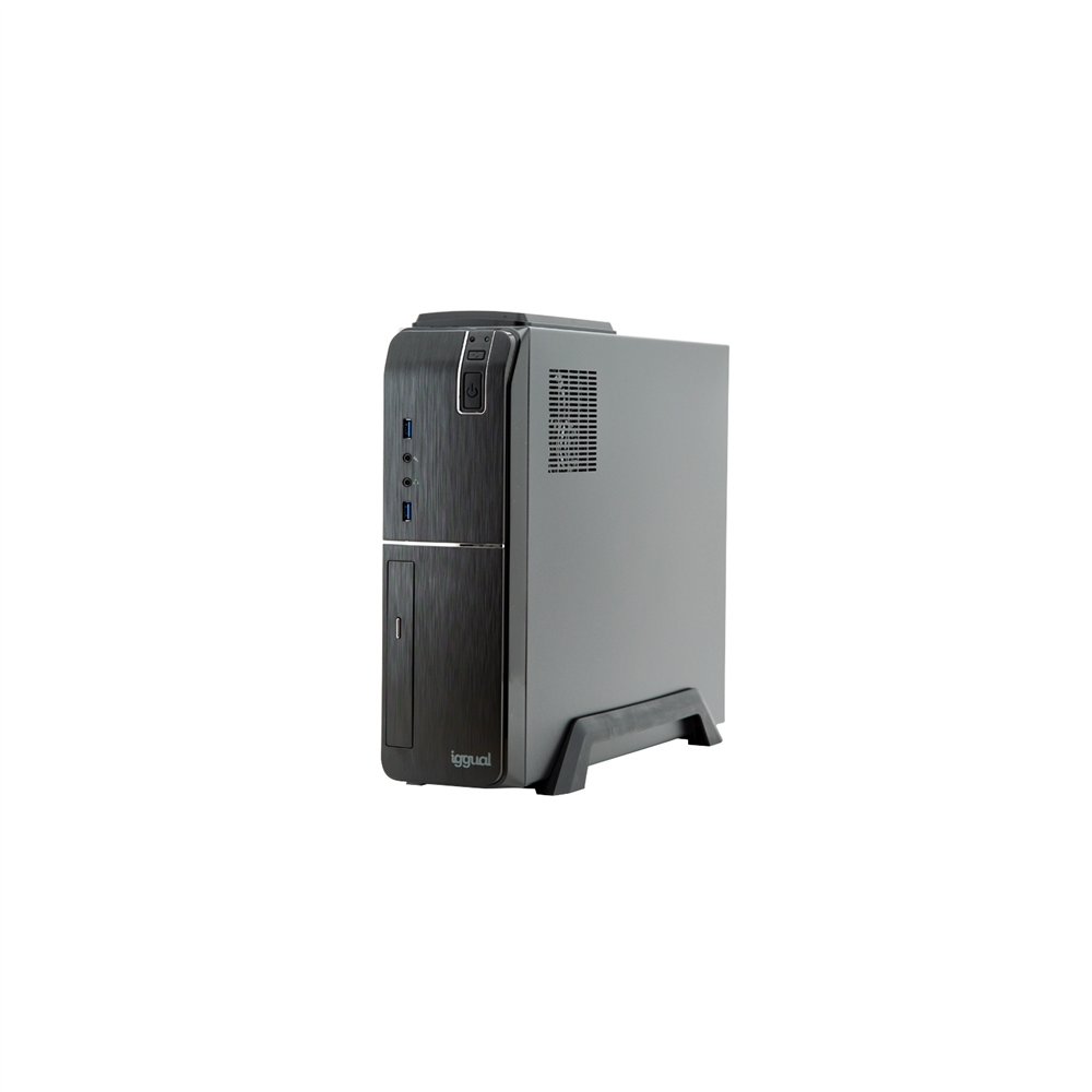 Caja torre iggual micro atx itx slim 500w 80 plus negro igg316412
