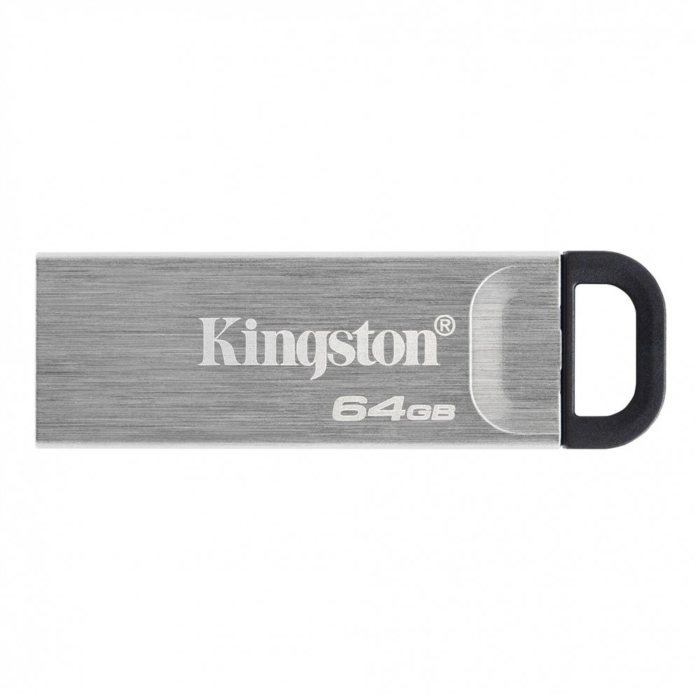 Kingston data traveler kyson pendrive 64gb usb 3.2 gen 1 plata dtkn/64gb