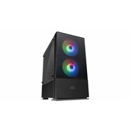 caja semitorre mars gaming mcz m-atx negro mcz