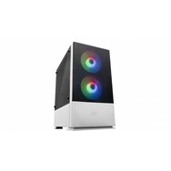 Caja semi torre mars gaming mcz m-atx blanco mczw