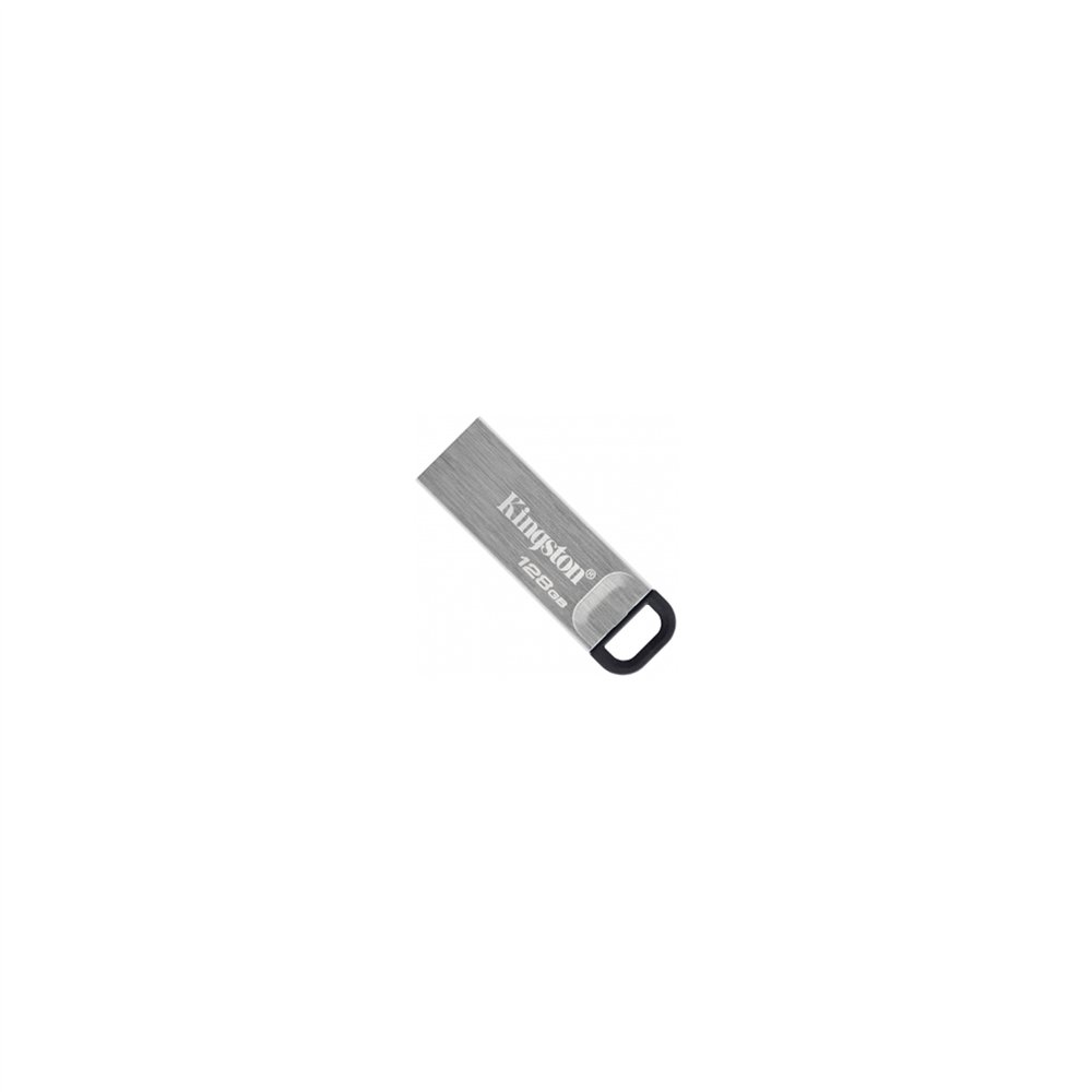 kingston data traveler kyson pendrive 128gb usb 3.2 gen 1 plata dtkn/128gb