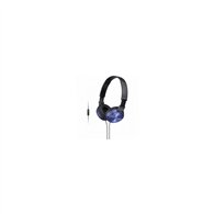 Auriculares sony con microfono integrado jack 35mm azul mdrzx310apl