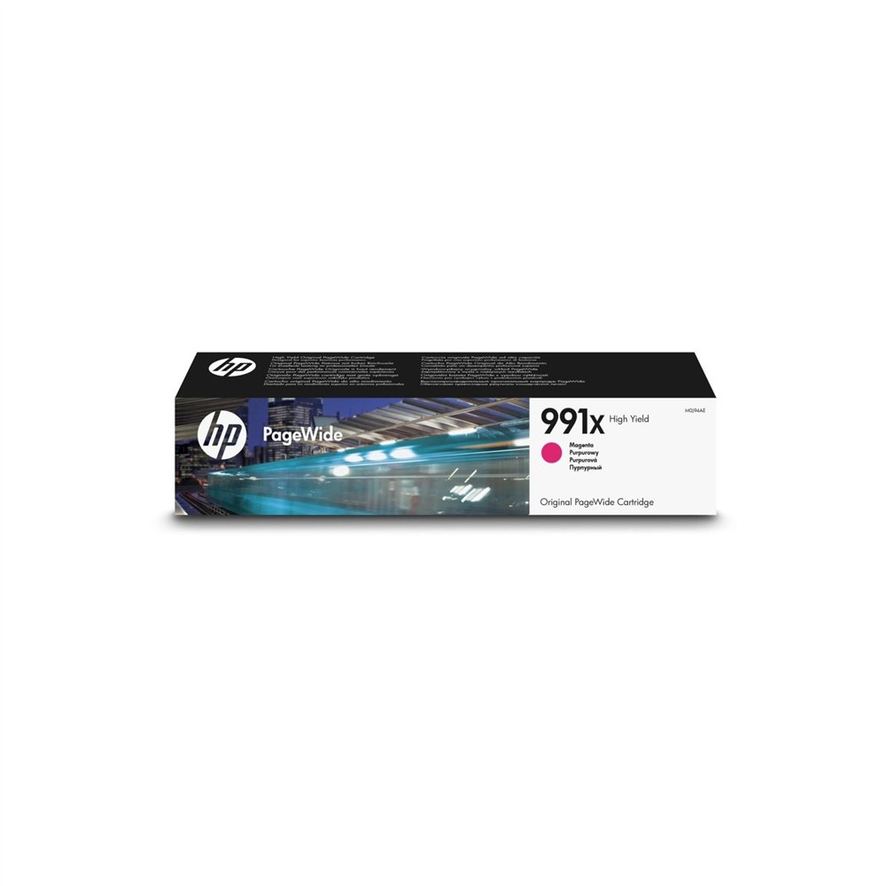 Cartucho de tinta hp 991x original magenta alto rendimiento xl m0j94ae