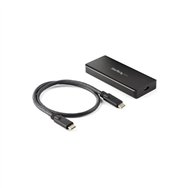 Startech.com caja ssd nvme m.2 usb 3.1 gen 2 10gbps resistente al agua y el polvo negro m2e1bru31c