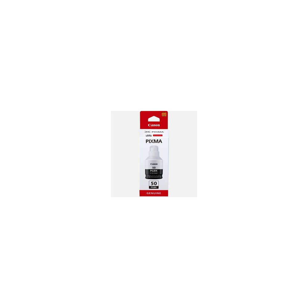 Botella tinta canon gi-50 pgbk original negro 3386c001