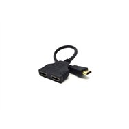 Cable gembird hdmi tipo a estandar macho a 2 x hdmi tipo a standard hembra negro dsp-2ph4-04