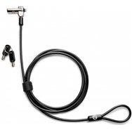 Cable de seguridad hp mini bloqueo con llave acero galvanizado negro metalico 1aj39aa