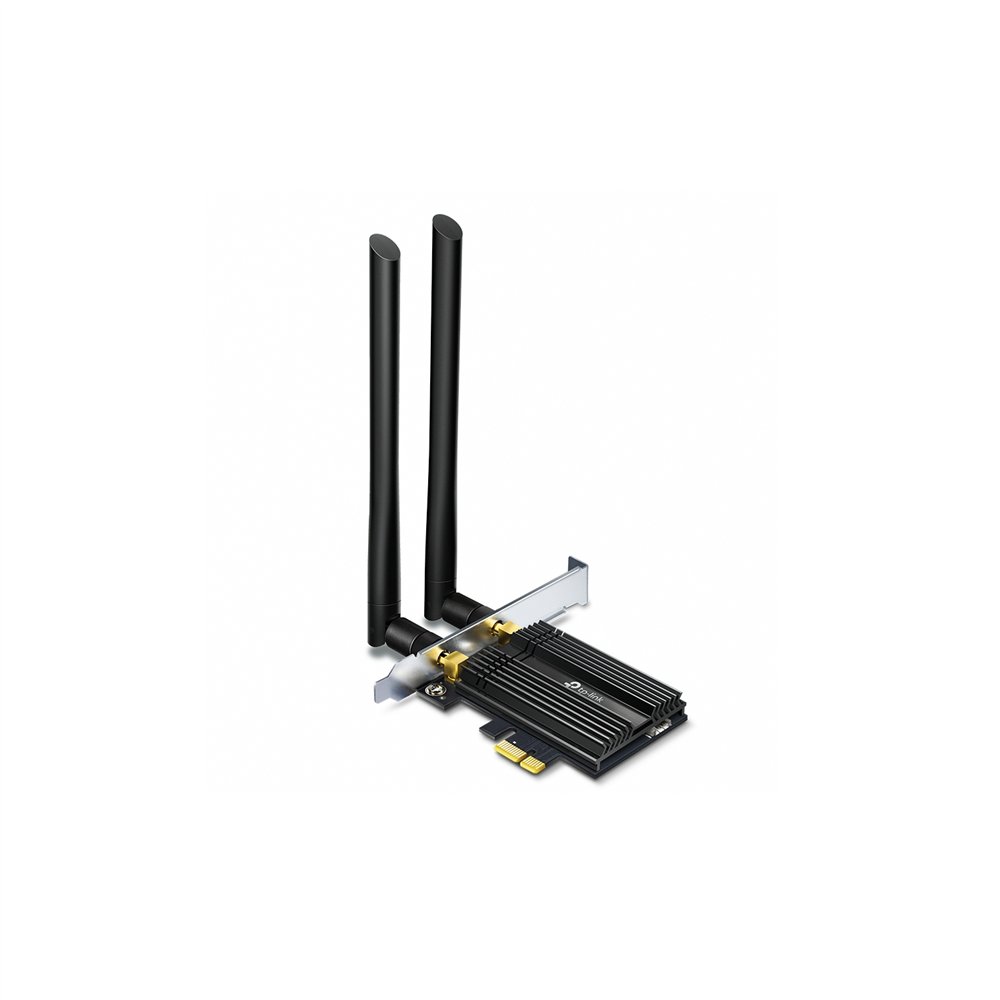 Tarjeta wifi tp-link pci express wlan bluetooth 2402mbit/s negro metalico archer tx50e
