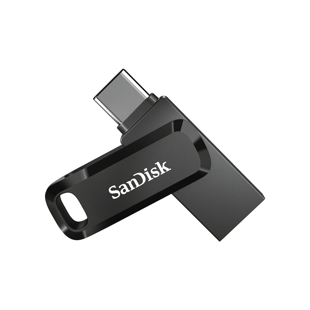 Sandisk ultra dual drive go memoria flash usb type-a type-c 3.2 gen 1 256gb negro sdddc3-256g-g46