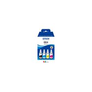 Botellas de tinta epson 664 ecotank original multipack c13t664640