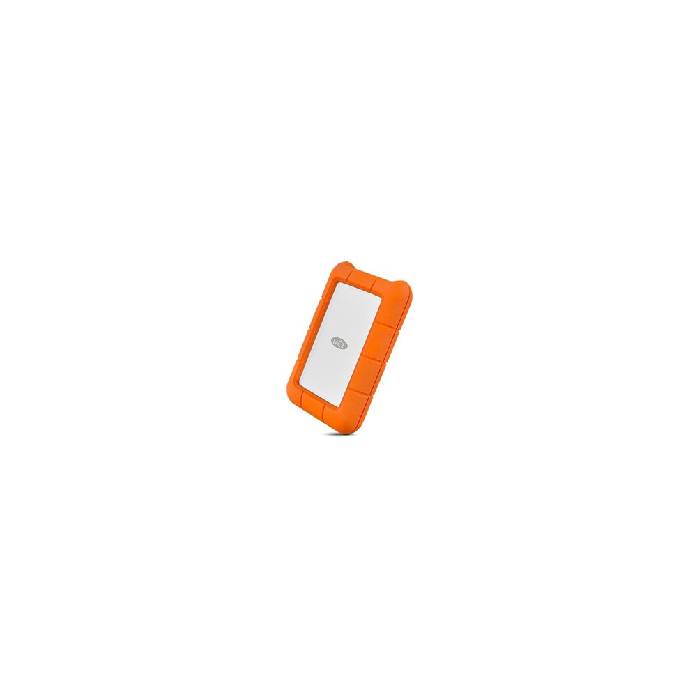 Lacie rugged disco 2.5 externo 1tb usb tipo-c naranja plata stfr1000800