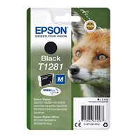Cartucho epson fox t1281 etiqueta rf negro c13t12814022