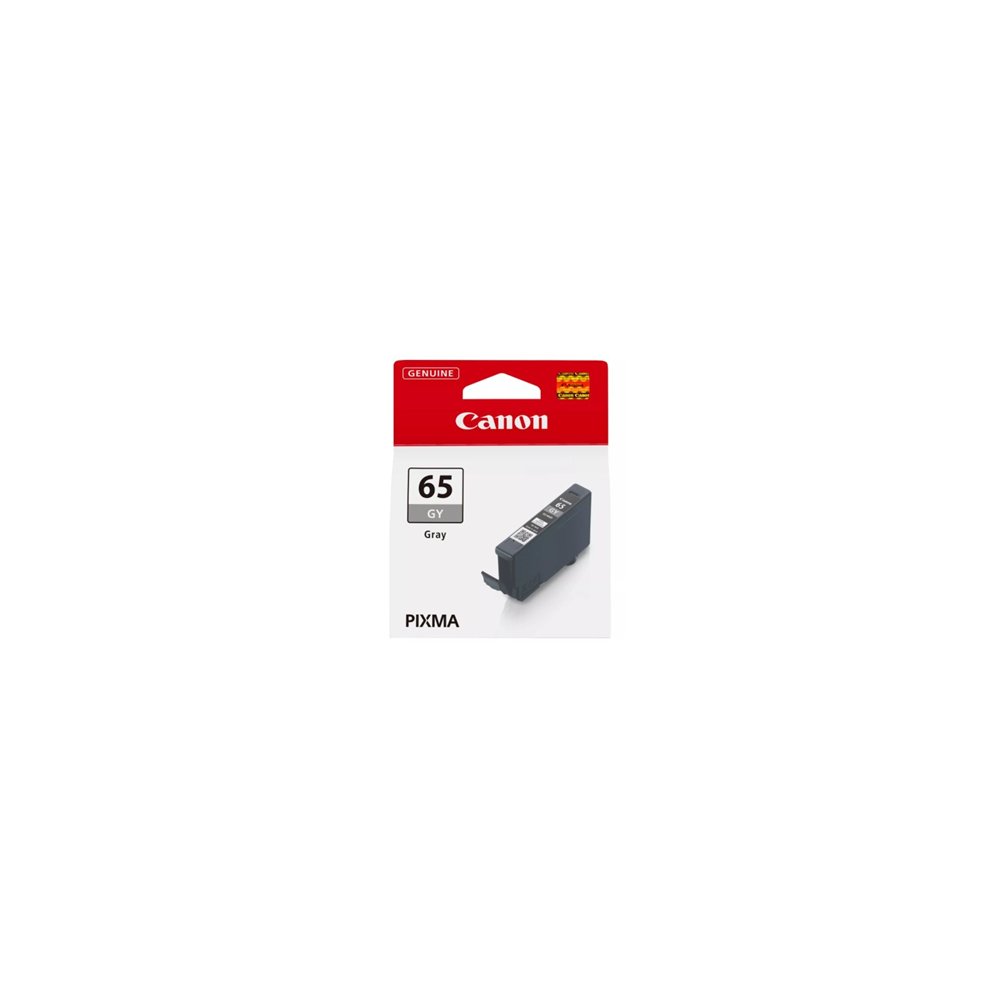 Cartucho canon cli-65gy original gris 4219c001