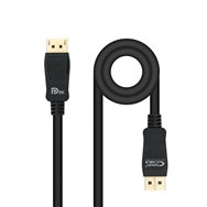 cable nanocable displayport macho a macho 1m negro 10.15.2501