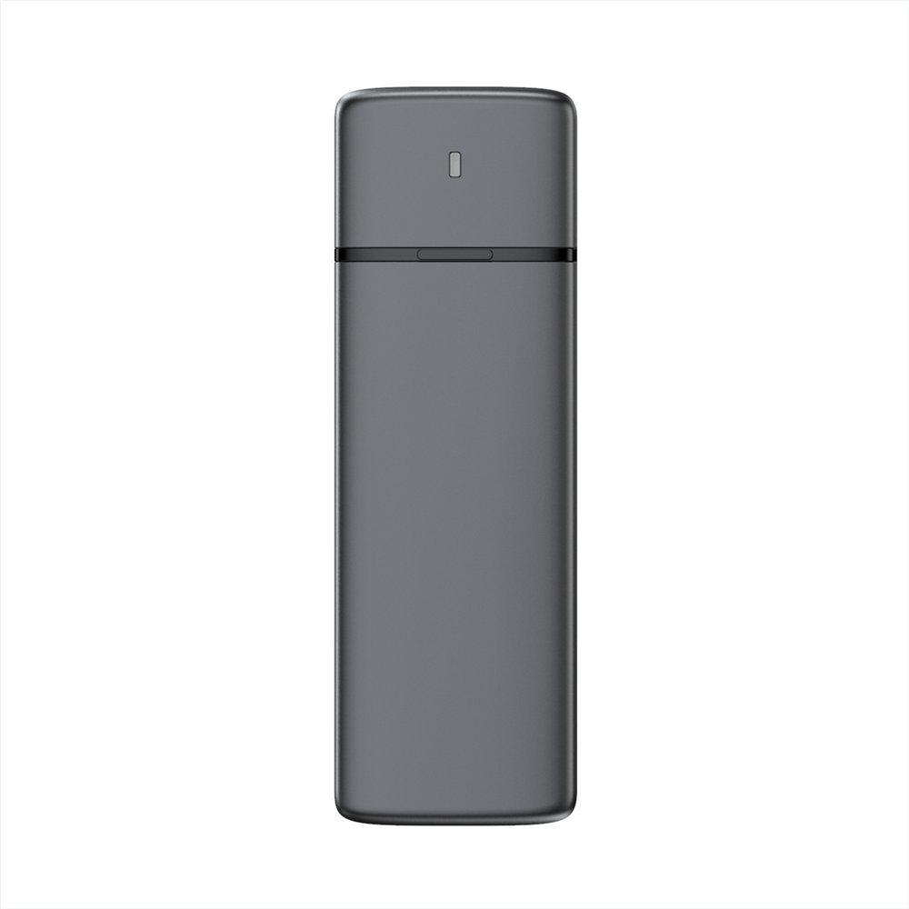 Caja aisens para disco ssd m.2 usb 3.1 gris asm2-002g