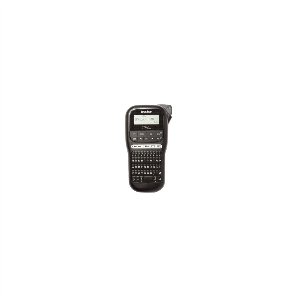 rotuladora electronica brother transferencia termica 180 x 180dpi tze qwerty negro pth110ta1