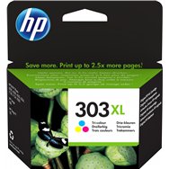 Hp cartucho de tinta original 303xl tricolor de alta capacidad