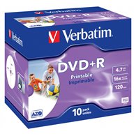 dvd verbatim 43508 dvd en blanco 4,7 gb dvd+r 10 pieza(s) dvdver00045b