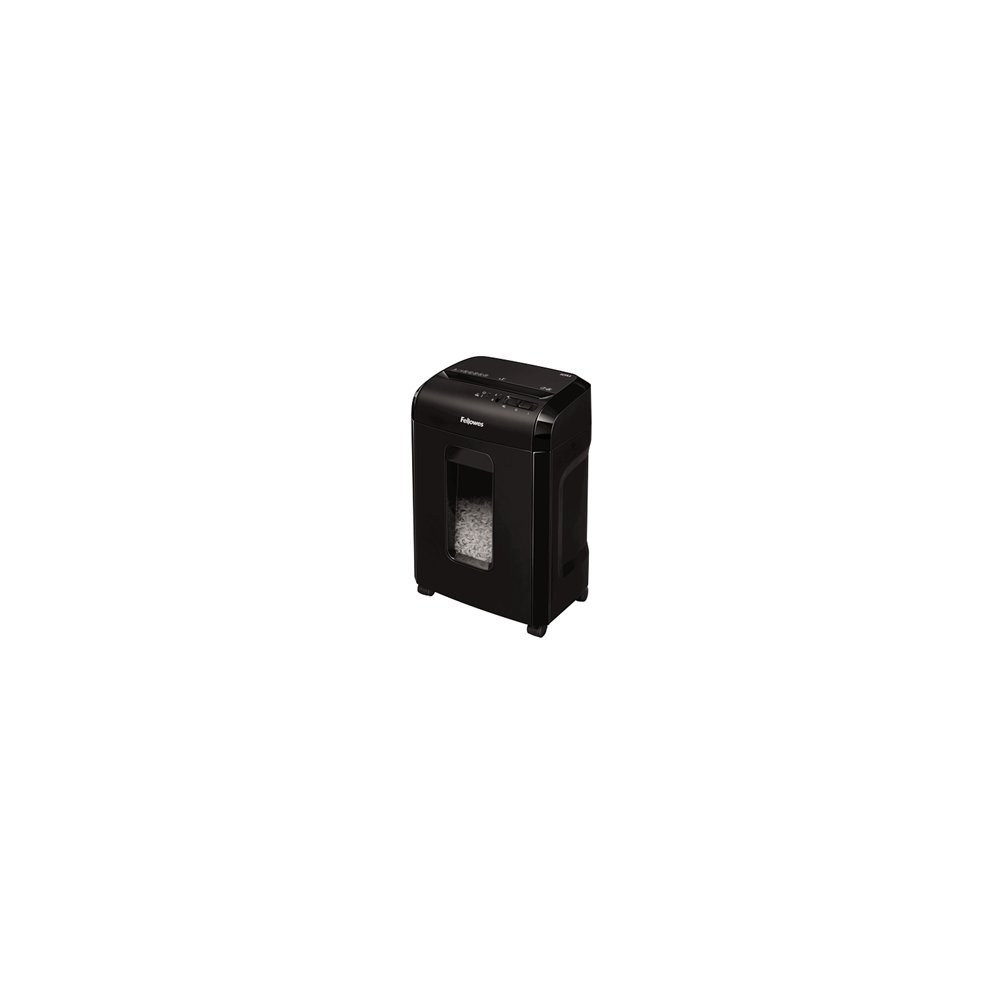fellowes powershred 10m destructora 19l triturador de papel micro corte negro 4630601