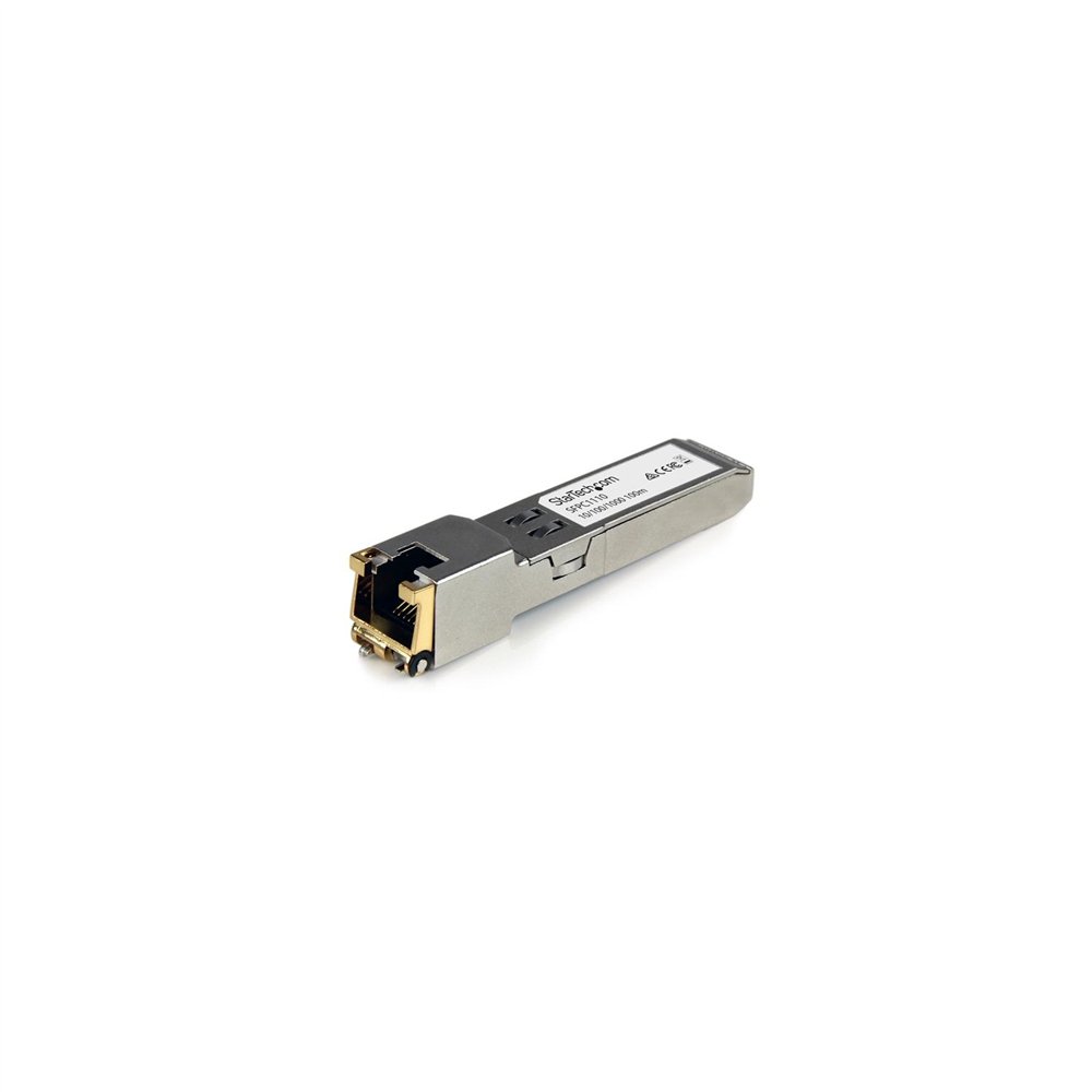 Startech.com módulo sfp compatible con cisco sfp-ge-t - transceptor de cobre rj45 1000base-t - sfpc1110