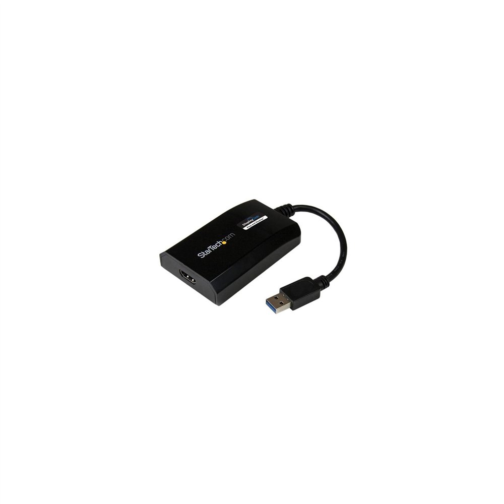 Startech.com adaptador usb 3.0 a hdmi hd certificado negro usb32hdpro