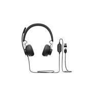 auriculares logitech zone wired usb diadema negro 981-000870