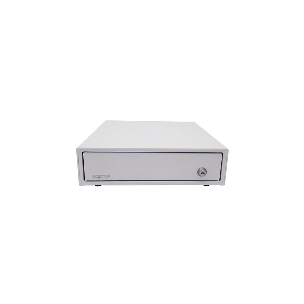 Approx cajón portamonedas cash33wh 33x36cm blanco appcash33wh