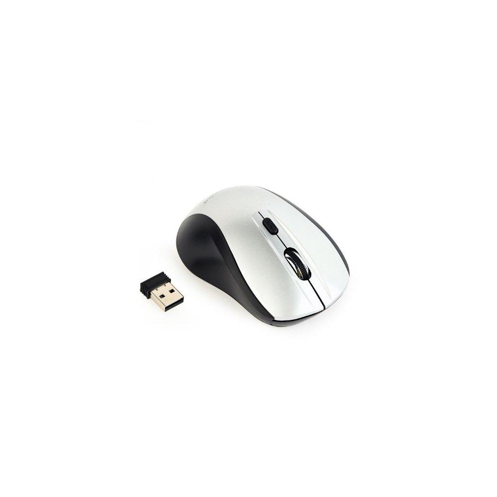 Gembird musw-4b-02-bs ratón ambidextro rf inalámbrico í?ptico 1600 dpi
