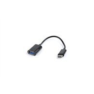 Gembird ab-otg-cmaf2-01 cable gender changer usb type-c usb tipo a negro