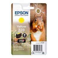 Cartucho epson squirrel singlepack yellow 378 claria photo hd ink c13t37844010