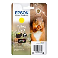 Cartucho epson squirrel singlepack yellow 378 claria photo hd ink c13t37844010