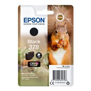 Cartucho epson squirrel singlepack black 378 claria photo hd ink c13t37814010