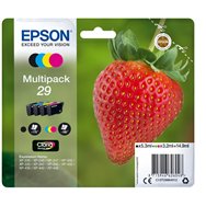 Cartucho Epson Strawberry Multipack 4-colours 29 Claria Home Ink C13T29864022