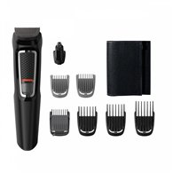 Philips multigroom series 3000 recortadora 8 en 1 con 8 herramientas negro mg3730/15