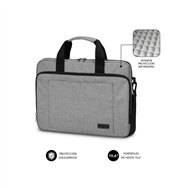 Maletin subblim maletãâ­n ordenador air padding laptop bag 15,6p gris